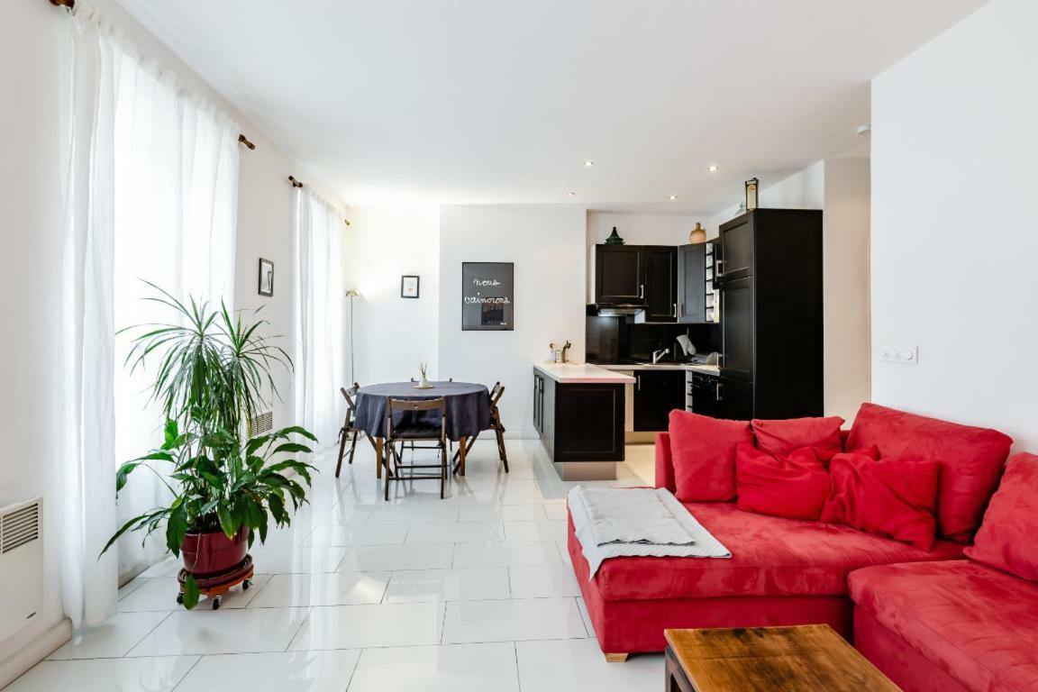 La Joliette- Spacieux Et Lumineux, 4 Couchages Marseille Luaran gambar